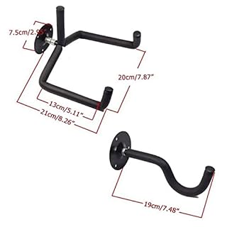 Stand de Guitare Mur de Guitare Holder Guitare Classical Display Rack Musical Acoustic Guitar Hangle – Image 3