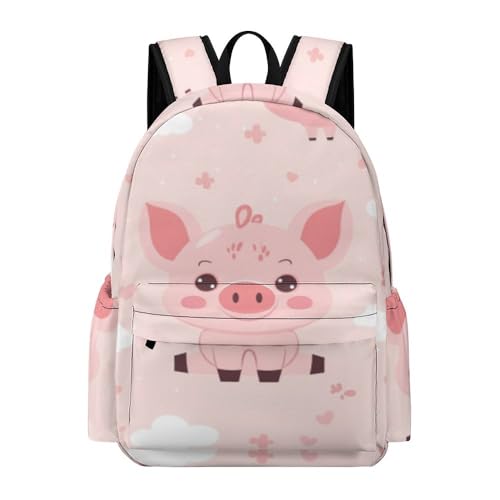 Sac à dos cochon mignon pour enfants le compagnon souriant des petits