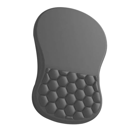 Tapis de souris avec repose-poignet en mousse mémoire pour soulager la fatigue au bureau