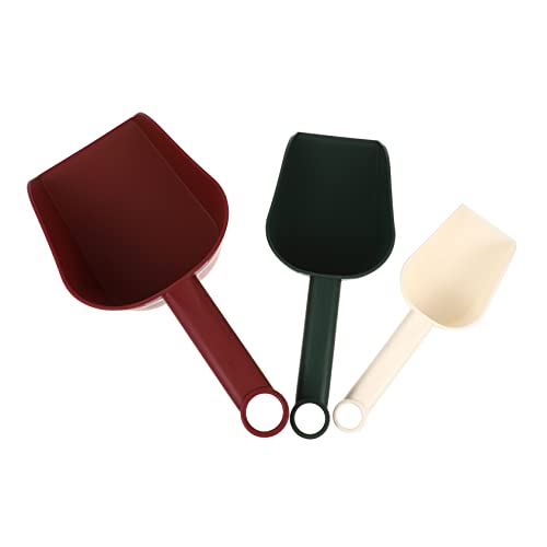 CIYODO 3Pcs Soil Gardening Scoops Lightweight Durable Shovels for Planting and Digging for Pot and Garden Plants Convenient Storage and Portable Design
