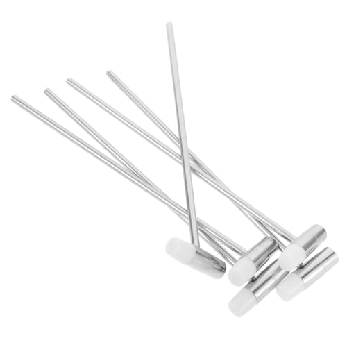 ibasenice Woodworking Repair Tool 5pcs Mini Jewelry Hammers DIY Watch Hammer Mallet