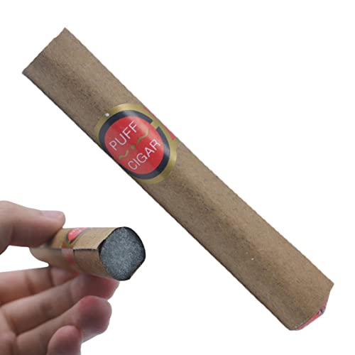 Linsition Cigares Jouets pour Enfants, Faux cigares délicats pour Blague et Farce, Cadeau de bâillon Amusant de Cigarettes à la Recherche réaliste, Jouet de Fumer de nouveauté