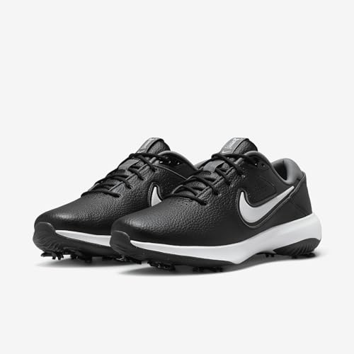 Nike Victory Pro 3 Men's Golf Shoes (DV6800-010, Black/White-Smoke Grey) Size 74