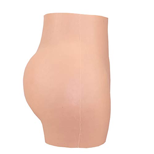 Silicone Fake Butt Pants Hip Enhancer Apparel Male to Female Silicone Panties for Crossdresser Transgender Drag Queen Yellow2