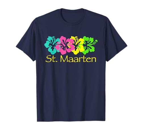 St. Maarten Tropical Beach / St Maarten Surf T-Shirt