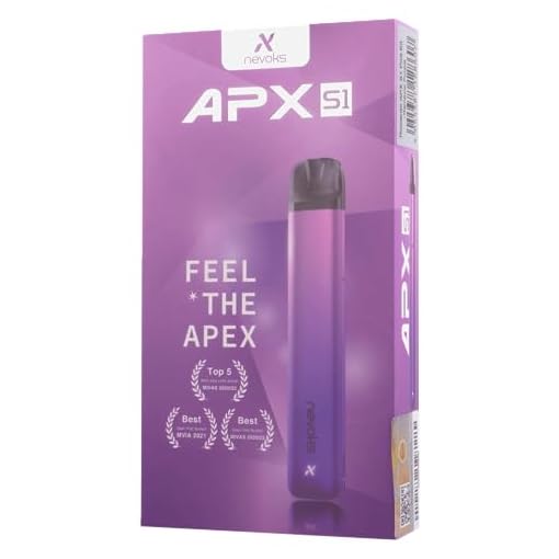 Nevoks APX S1, Pod System, 500 mAh, 2 ml, grey – Bild 8
