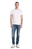 Jean Slim Le Temps des Cerises Jeans Jogg 700/11 Adjusted Destroy Bleu N°3