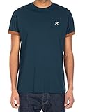 portugal wetter mai Vegan IRIEDAILY Herren Bio-Baumwoll T-Shirt - Turn Up Tee in Dark Orion, M
