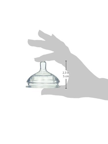 Comotomo 2 Pack Silicone Replacement Nipple Clear 6 Months 5 Comotomo 2 Pack Silicone Replacement Nipple Clear 6 Months - Image 5
