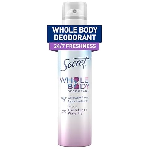 Secret Whole Body Deodorant Spray Cover