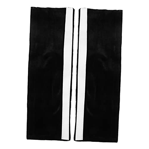 KOCKSHION 2Pcs Refrigerator Handle Covers Set Soft Protective Covers for Fridge and Kitchen Appliances Creative Solid Color Design Black Comfort and Protection