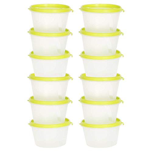 Image of Cutting EDGE Nesterware 750ml Stackable Food Container (Set of 12, Green)