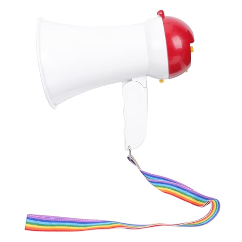 BESTonZON Portable Publicity Sound Amplifier Handheld Loudspeaker with Voice Durable Design for Events Parties and Emergency Battery Not Included