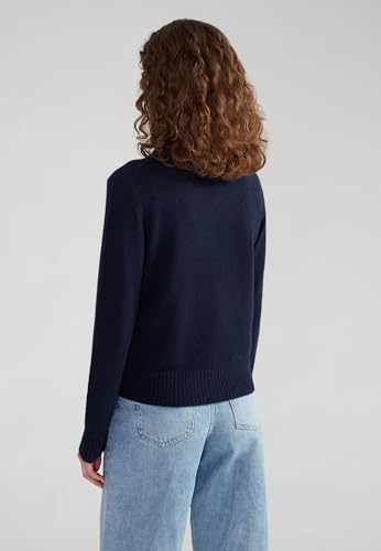 Image of Style & Republic Women's 100% Cashmere Turtleneck Sweater, Regular Fit, Premium Knit Jumper for Autumn, Winter and Spring