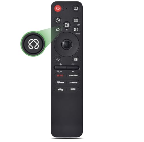 ANYUAN for LG Smart TV Remote Voice and Pointer Remote Control for 2019 to 2025 LG WebOS TV Compatible AN-MR25GA/MR24GA/MR23GA AN-MR22GA/22GN/MR21GA for UHD OLED QNED NanoCell 4K 8K Models