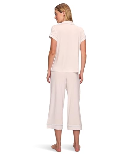 Image of Eberjey Gisele Short Sleeve and Cropped Pant PJ Set