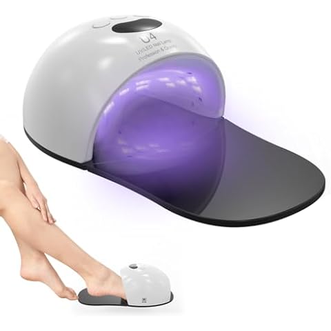 Nail Fungus Light Device for Toenails and Fingernails, Nail Repair Solution with 905nm Infrared Light and 470nm Blue Light, Nail Light Device for Damaged and Discolored Effective & Reliable Cover