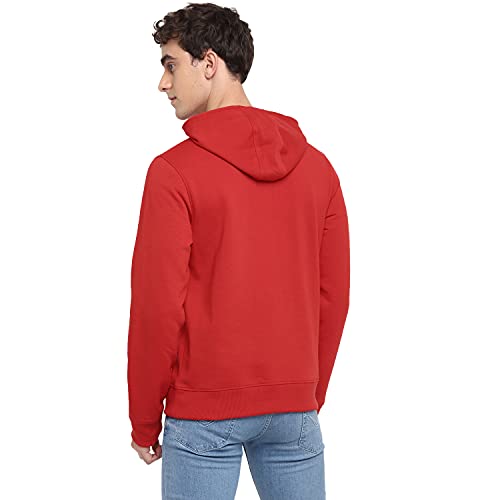 Image of Deniklo Mens Polyester Hooded Neck Sweatshirt