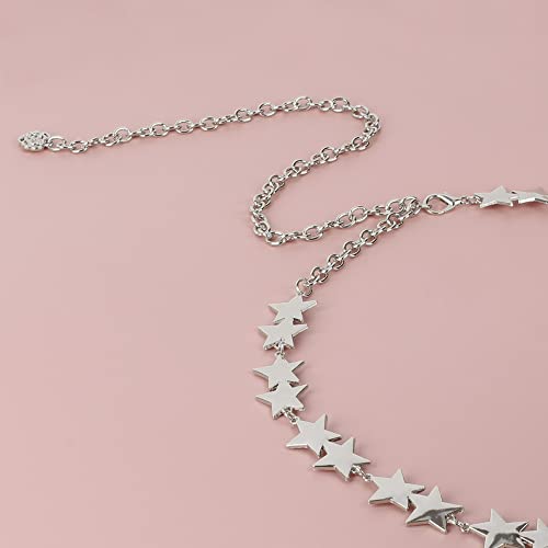 Felite Fnn Women Waist Link Belt Dress Blouse Sweater Chain4