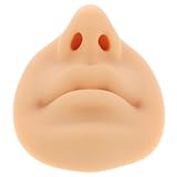 HONITANO Modelo de Labios de Silicona para Práctica de Tatuajes y Piercing Portátil Realista Color Parte Corporal para Maquillaje y Entrenamiento Profesional
