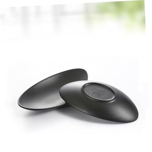 Platos de sushi melamina negra VALICLUD 2 pcs miniatura 4