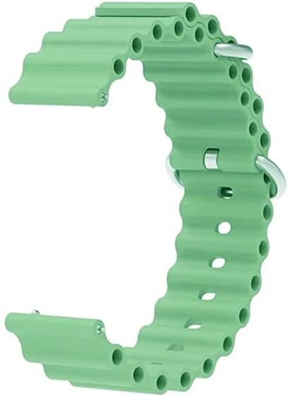 Image of IBS Ultra Seris 8 Smart Watch Men Two Watch NFC Door Unlock Smartwatch Bluetooth Call Wireless Charge Fitness Bracelet (Rubber Strap Ultra-Pistachio (RSUP))