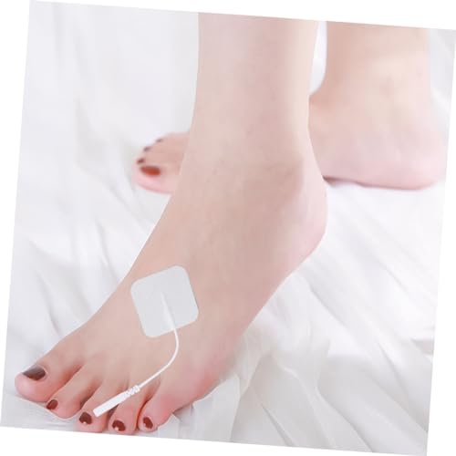 Patch électrode non-tissé Ipetboom plaques de massage en silicone blanc - 5