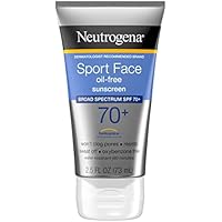 2.5 oz Neutrogena Sport Face Sunscreen Lotion SPF 70+ only .45-.09: eDeal Info