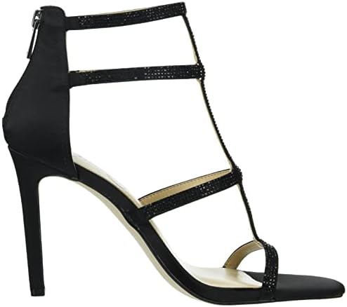 Jessica Simpson Women's Oliana Embellished Heeled Sandal, Black, 5.5 | Image 5