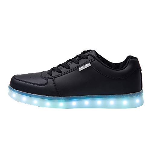 Topcloud Die LED der Frauen der Männer leuchten Schuhe 8 Farben USB, das Oben herauf Paare Schuhe auflädt Cover