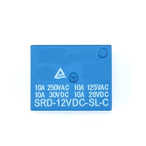 Relé SRD-12VDC-SL-C de 12V para instalar domótica y automatizar las luces de casa