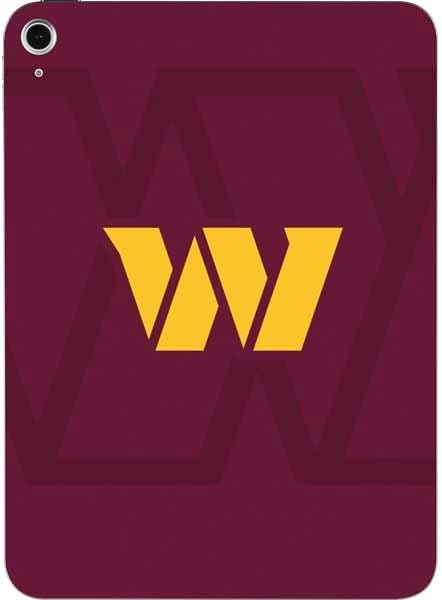 Skinit Decal Tablet Skin Compatible with iPad 11th Gen (2025) - Officially Licensed NFL Washington Commanders Large Logo Design