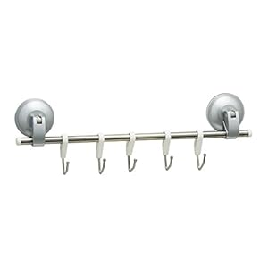 LEC SG Kitchen 5 Hook Lever Suction Cup