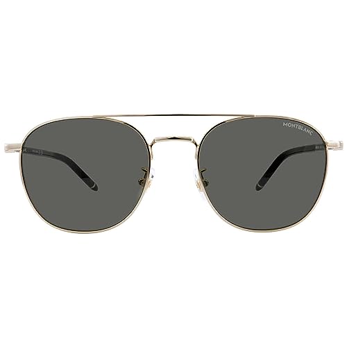 MONTBLANC MB0271S Black Gold/Grey 56/20/145 men Sunglasses