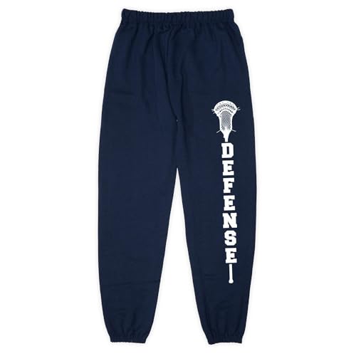 Guys Lacrosse Defense Sweatpants | Guys Lacrosse Apparel by ChalkTalk Sports | Multiple Colors | Youth and Adult Sizes