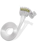 L1800 DTF Printer Ink Damper with Ink Tube Hose Tubiing Fit for Epson R1390 L800 L1300 L1455 L801 L1800 L810 L850 R330 L805 L201Head Damper Ink Tube Damper, 6 Color