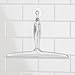 iDesign Plastic Bath Squeegee for Glass with Suction Hook Holder – 12
