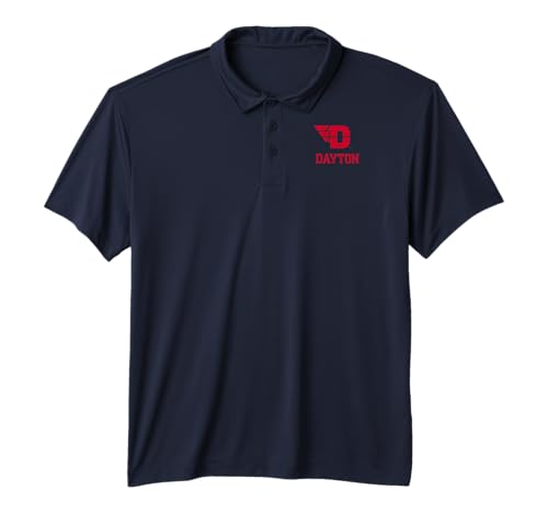 Dayton Flyers Sportsmanship Icon Officially Licensed Performance Polo Shirt