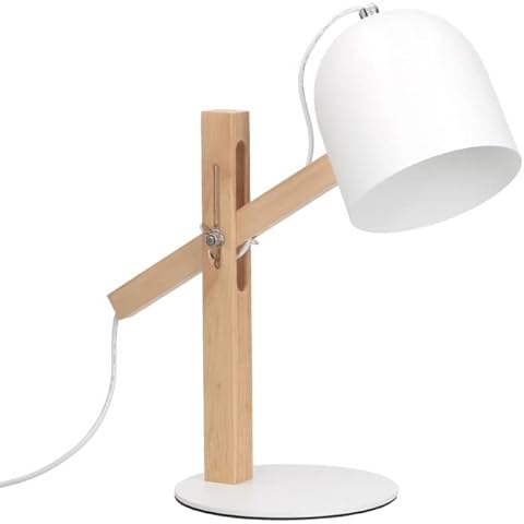 FORLIGHT Bodhi Lámpara de Mesa LED Articulada de Madera Natural Cover