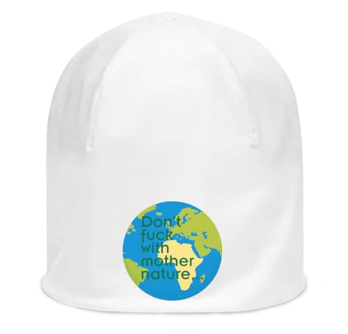 Bonnet unisexe en coton fin vêtement streetwear blanc taille unique