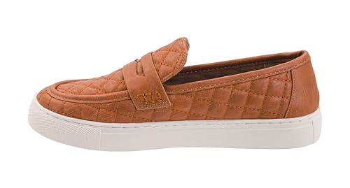 Corkys Footwear Hey Girl Quilty As Charged Slip-On Sneaker – Quilted Stitch Detailing, Stylish Band Across Top, Trendy and Chic Design, Comfortable for All-Day Wear