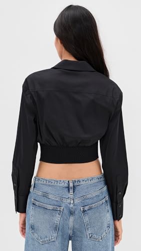 alice + olivia Women's Edie Corset Button Down3