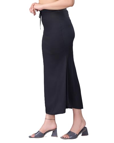 Image of LADLA FASHION] Women's Saree Shapewear - Mermaid Cut Saree Shaper Petticoat with Side Slit,