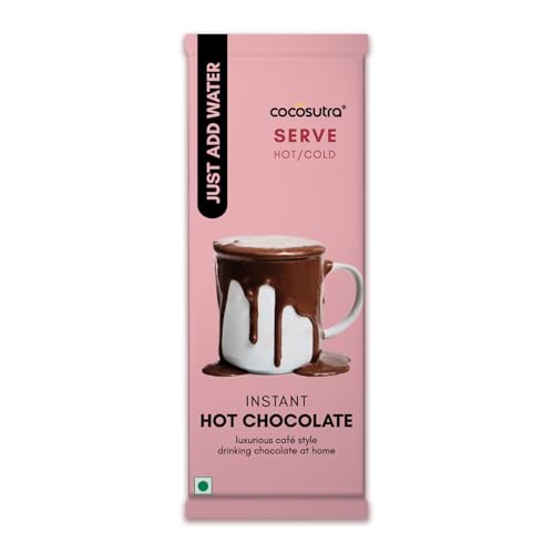 Image of Cocosutra Instant Drinking hot Chocolate - 36g | Just add milk, hot or cold