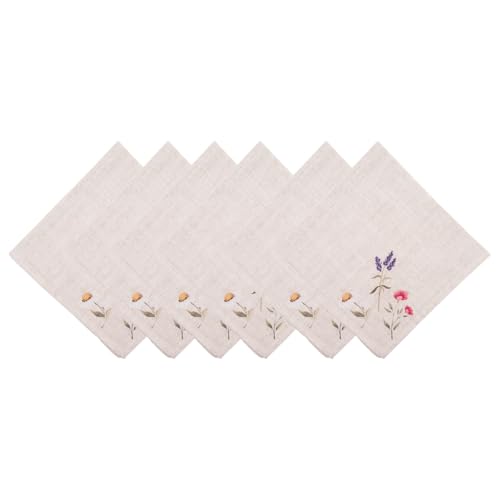 Servilletas C&F Home April Showers Set de 6 Multicolor miniatura 1