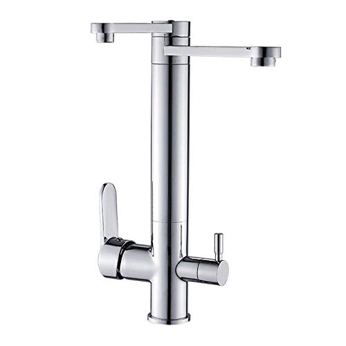 Système de filtre à eau en laiton chrome pour éliminer les impuretés directement à l'évier