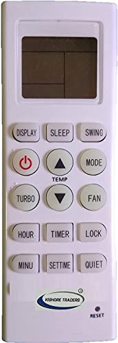 Image of Ac Remote Control Compatible with Lloyd AC LS19A5LN, LS19A3FM-W (Please Match Your Old Remote with Given Image)