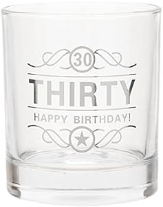 Maturi Spirituosenglas Thirty Happy Birthday 350 ml