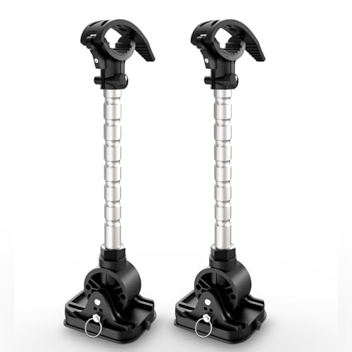 Trolling Motor Stabilizer Mount 1862060 MKA-60 Compatible With Minn Kota Terrova/Riptide Terrova/Ulterra/Riptide Ulterra/PowerDrive/Riptide PowerDrive Black With 4 Installation Screws