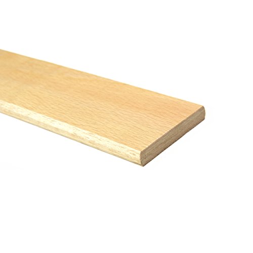 Individual Replacement Beech Sprung Wooden Bed Slats 53mm x 8mm x 1050mm. Also Available in Any Length, Bespoke or Custom Length (5 Slats Pack).